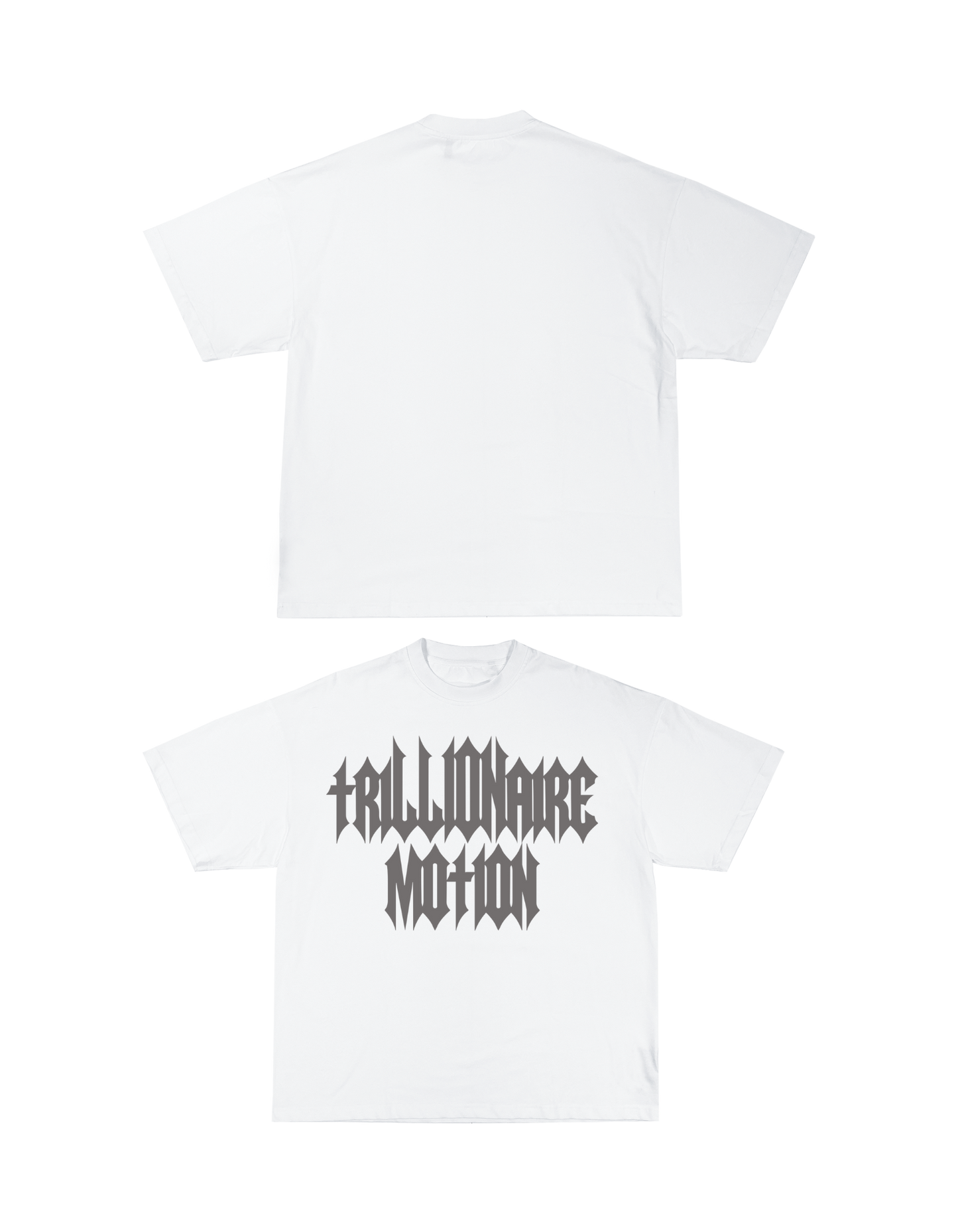 TRILLIONAIRE MOTION TEE (REFLECTIVE WORDING)