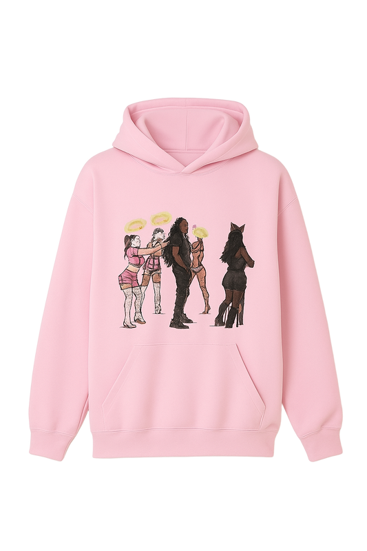 “Money Hungry Hoodie” – Pink Edition
